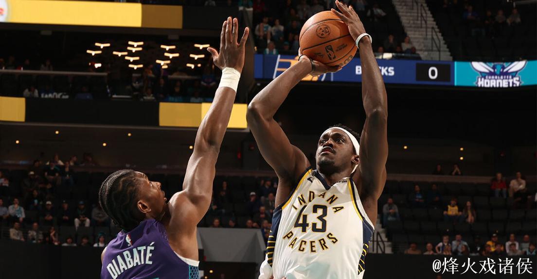 西亚卡姆30+14鲍尔替补33+8 步行者胜黄蜂止13连败 西亚卡姆30+14鲍尔替补33+8 步行者胜黄蜂止13连败